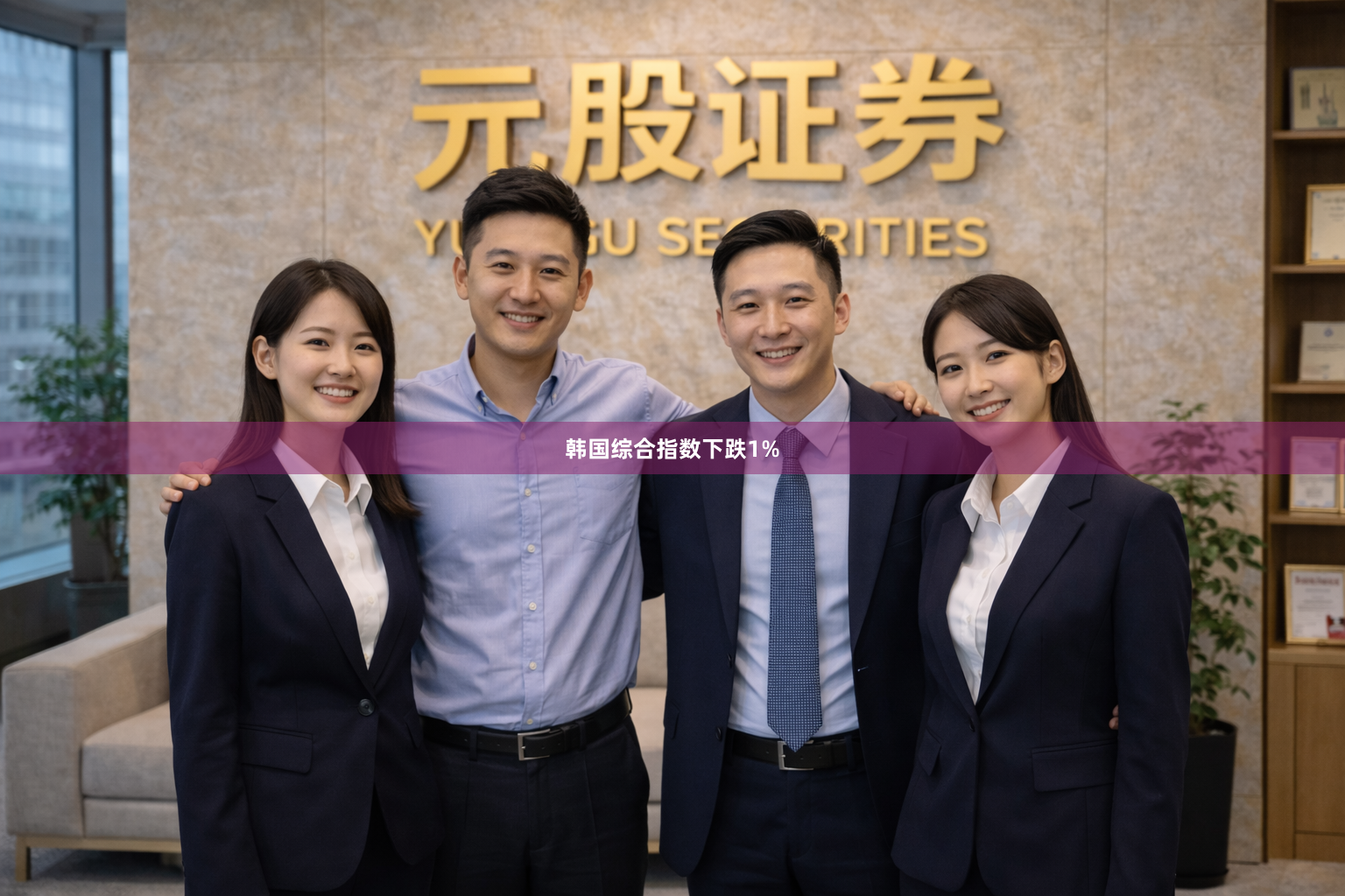 韩国综合指数下跌1%