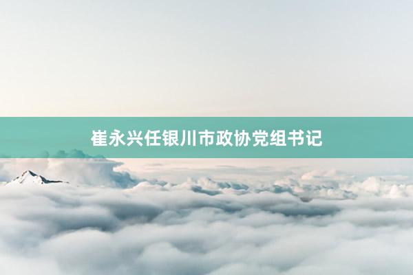 崔永兴任银川市政协党组书记